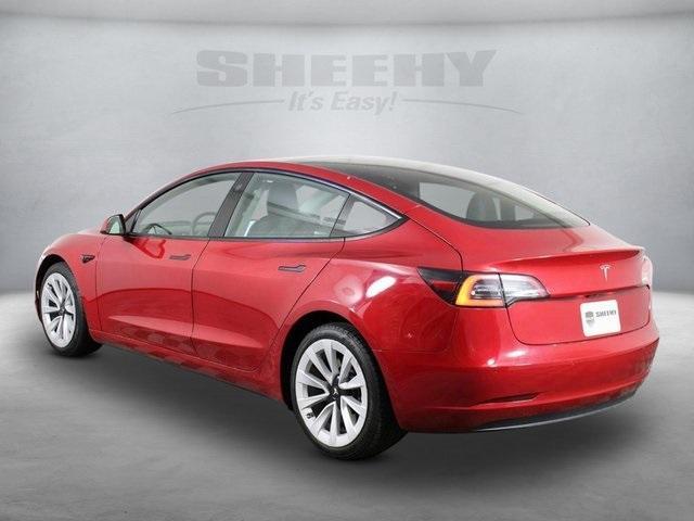 used 2022 Tesla Model 3 car, priced at $19,580