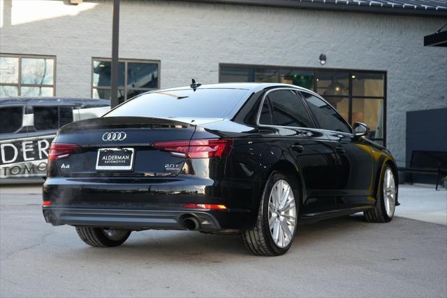 used 2018 Audi A4 car, priced at $17,995