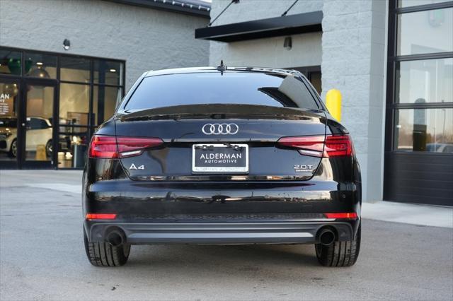 used 2018 Audi A4 car, priced at $17,995