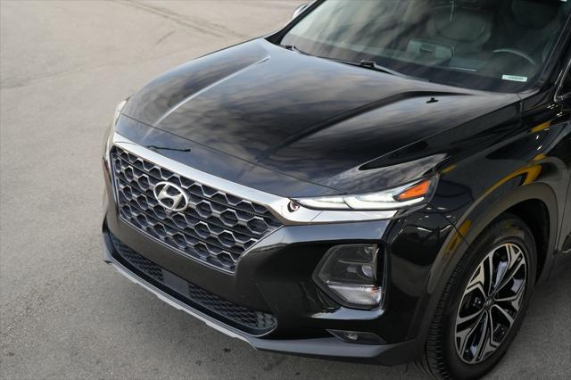 used 2019 Hyundai Santa Fe car, priced at $19,195