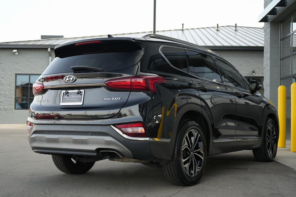 used 2019 Hyundai Santa Fe car, priced at $17,500