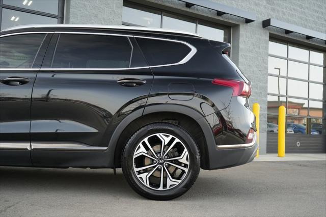 used 2019 Hyundai Santa Fe car, priced at $19,195