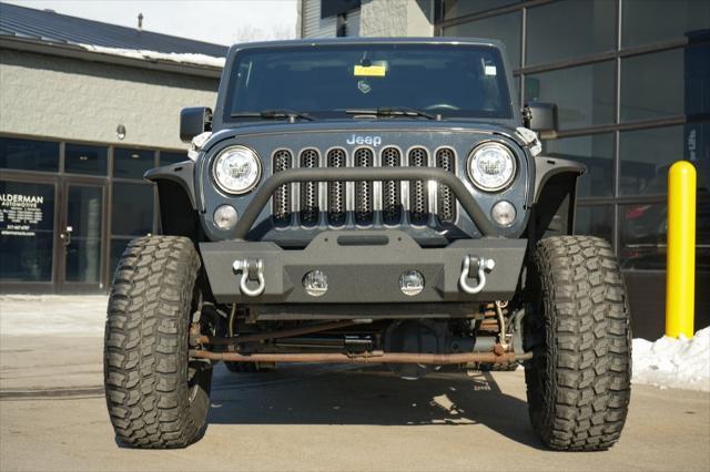 used 2017 Jeep Wrangler Unlimited car, priced at $22,500