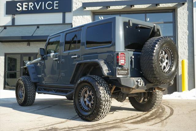 used 2017 Jeep Wrangler Unlimited car, priced at $22,500