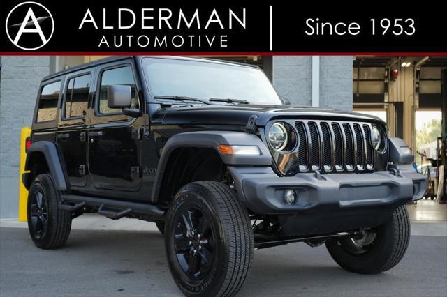 used 2020 Jeep Wrangler Unlimited car, priced at $28,995