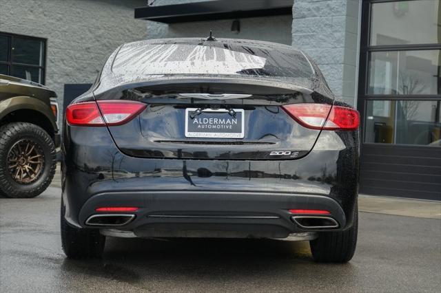 used 2015 Chrysler 200 car, priced at $13,995