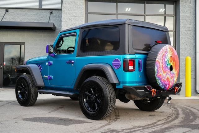 used 2020 Jeep Wrangler car, priced at $22,500