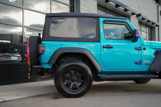 used 2020 Jeep Wrangler car, priced at $22,500