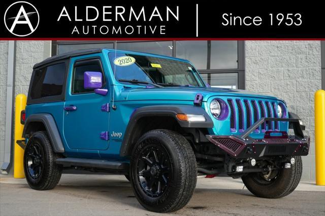 used 2020 Jeep Wrangler car, priced at $22,500