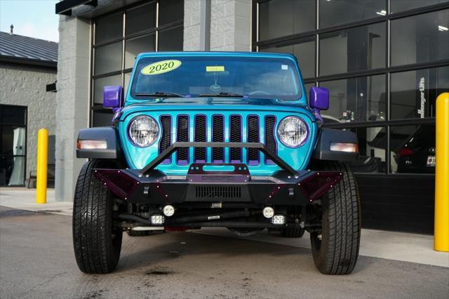 used 2020 Jeep Wrangler car, priced at $22,500