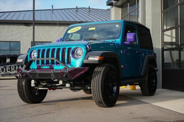 used 2020 Jeep Wrangler car, priced at $22,500