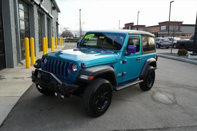 used 2020 Jeep Wrangler car, priced at $22,500