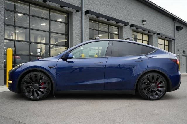 used 2021 Tesla Model Y car, priced at $28,995