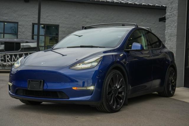 used 2021 Tesla Model Y car, priced at $28,995