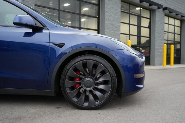 used 2021 Tesla Model Y car, priced at $28,995