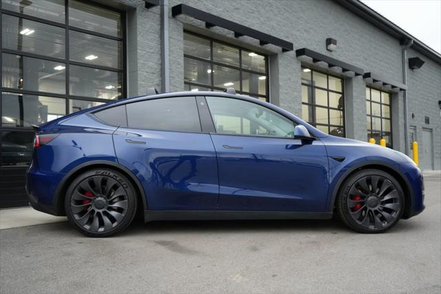 used 2021 Tesla Model Y car, priced at $28,995