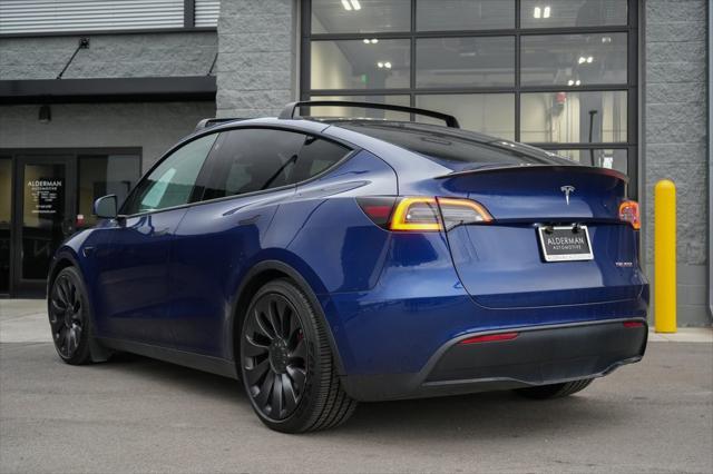 used 2021 Tesla Model Y car, priced at $28,995