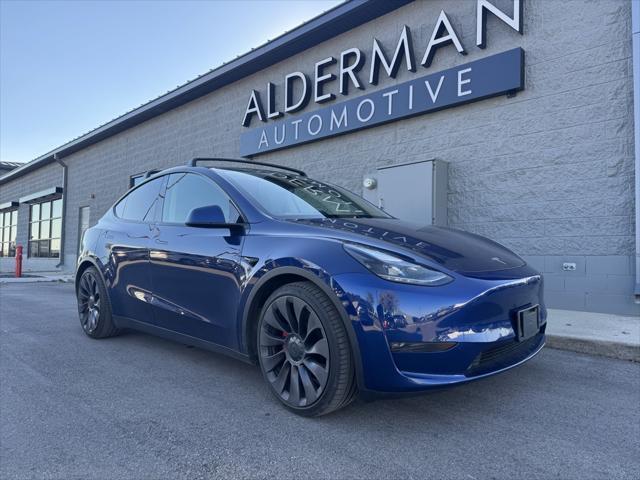 used 2021 Tesla Model Y car, priced at $29,999