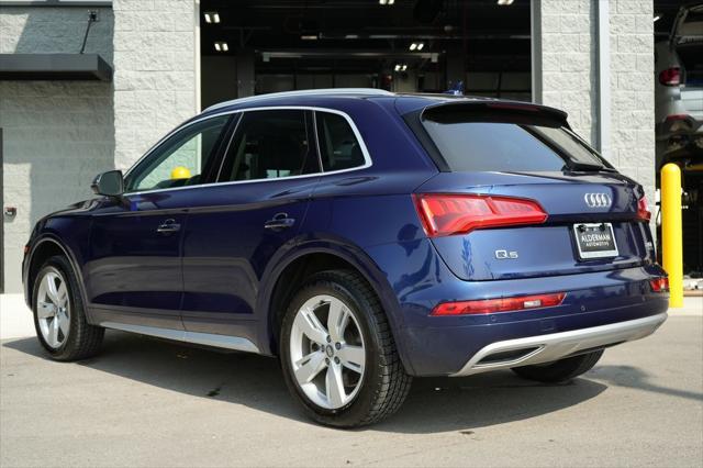 used 2018 Audi Q5 car, priced at $21,500