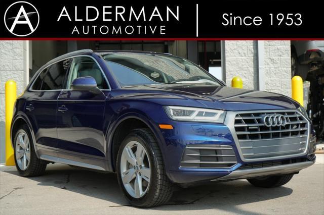 used 2018 Audi Q5 car, priced at $21,500