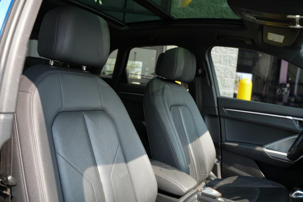 used 2021 Audi Q3 car, priced at $23,000