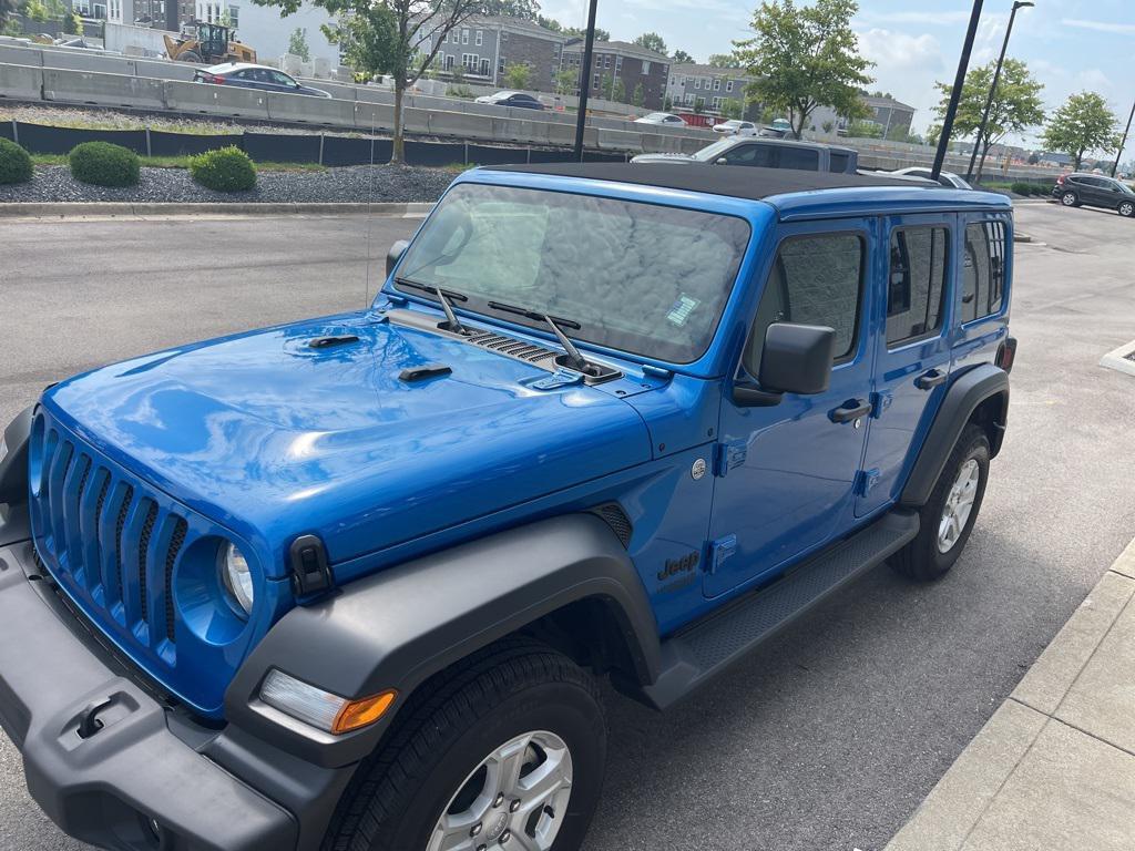 used 2021 Jeep Wrangler Unlimited car, priced at $36,000