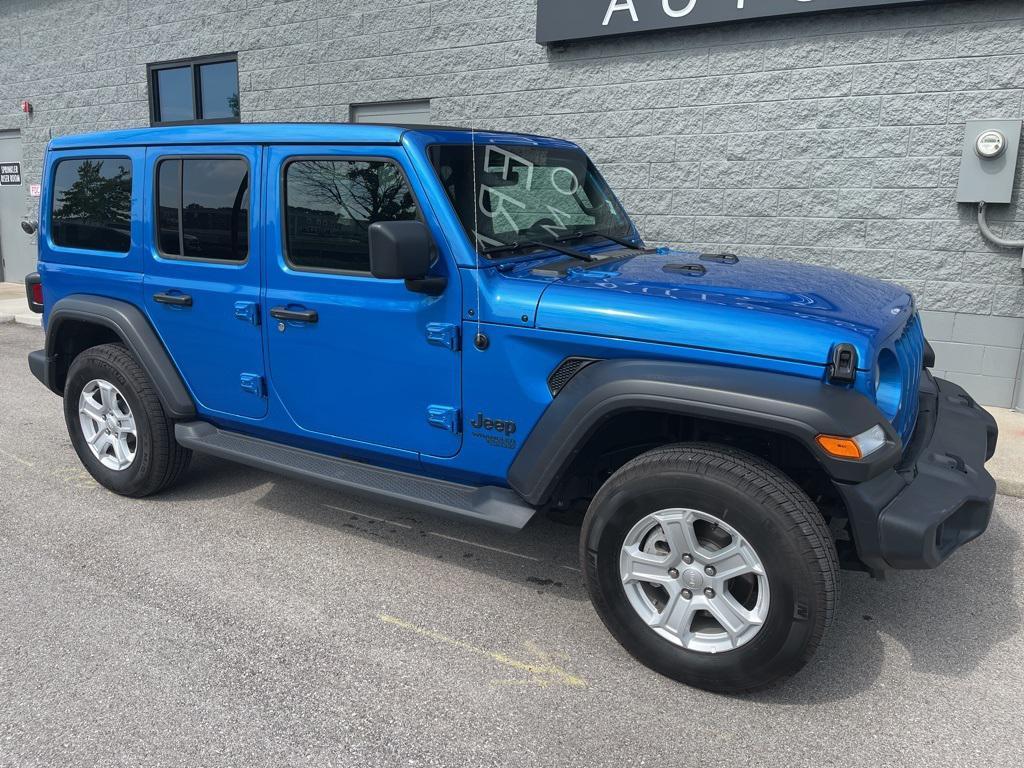 used 2021 Jeep Wrangler Unlimited car, priced at $36,000