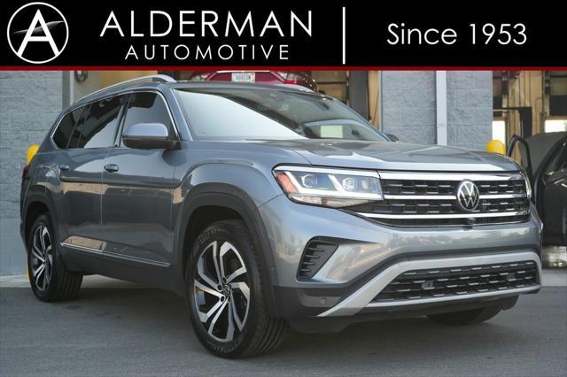 used 2021 Volkswagen Atlas car, priced at $32,647