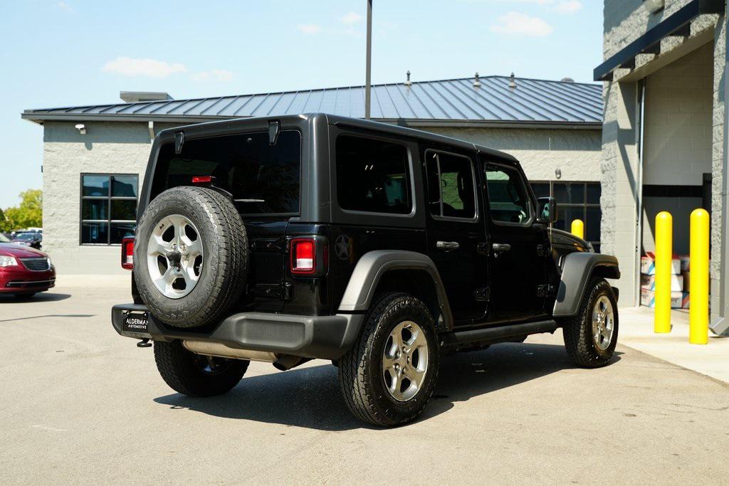 used 2021 Jeep Wrangler Unlimited car, priced at $29,000