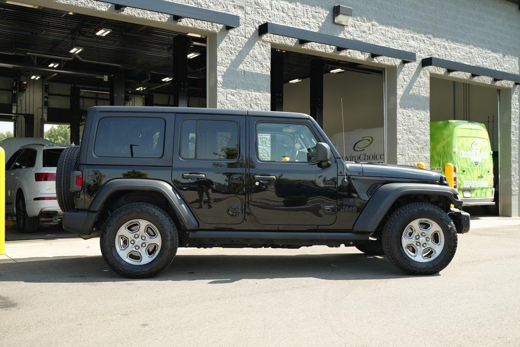 used 2021 Jeep Wrangler Unlimited car, priced at $29,000