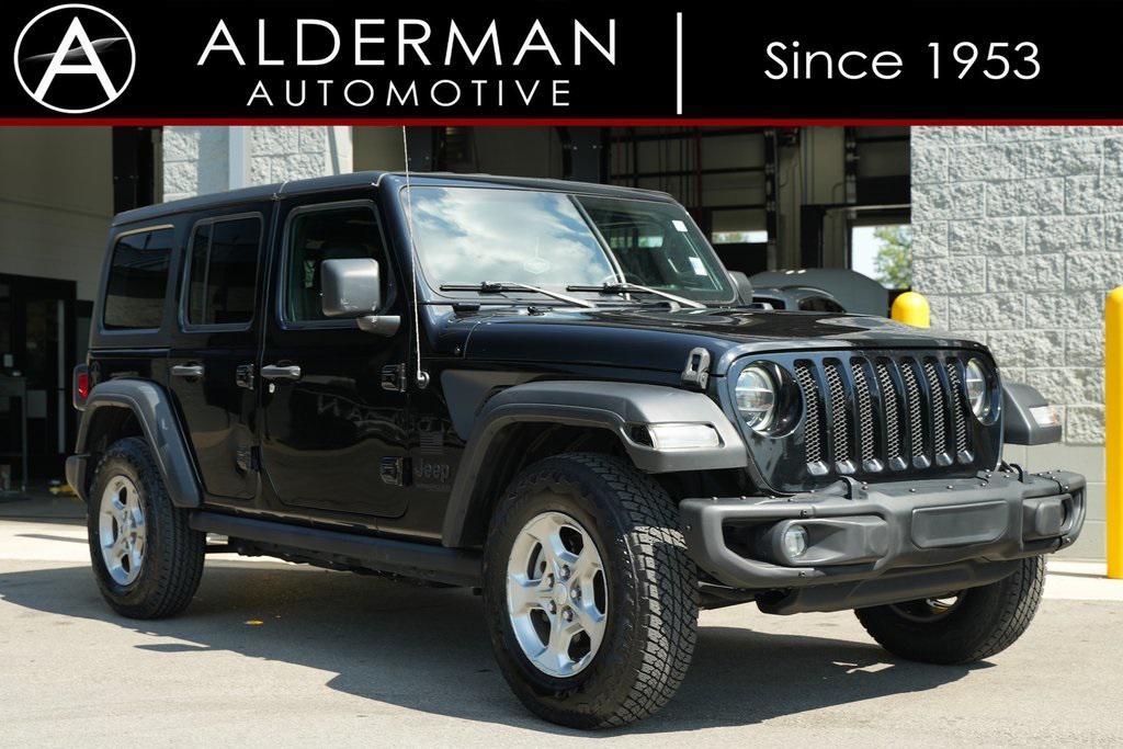used 2021 Jeep Wrangler Unlimited car, priced at $29,000