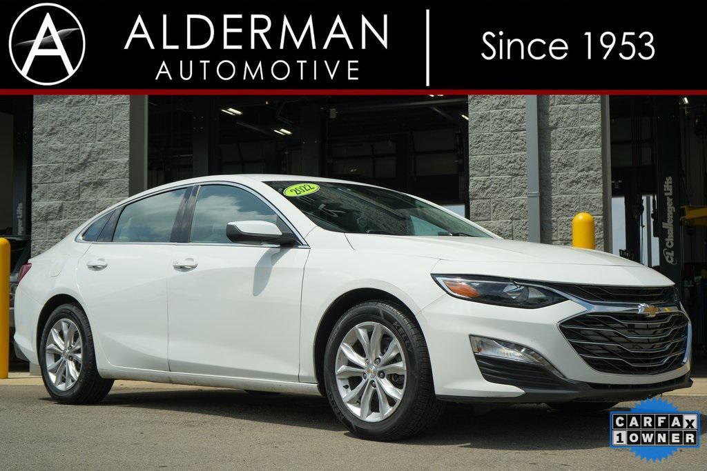 used 2022 Chevrolet Malibu car, priced at $18,750