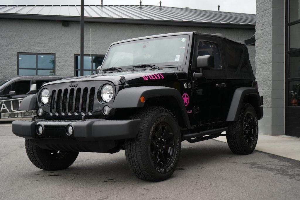 used 2015 Jeep Wrangler car, priced at $18,995