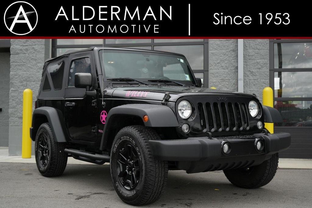 used 2015 Jeep Wrangler car, priced at $18,995