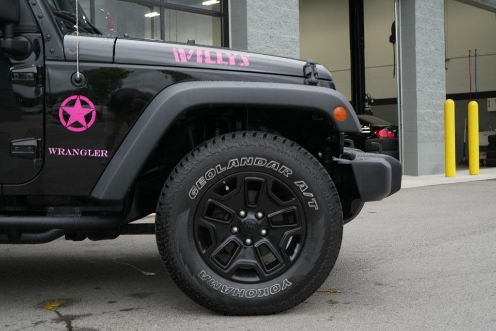 used 2015 Jeep Wrangler car, priced at $18,995