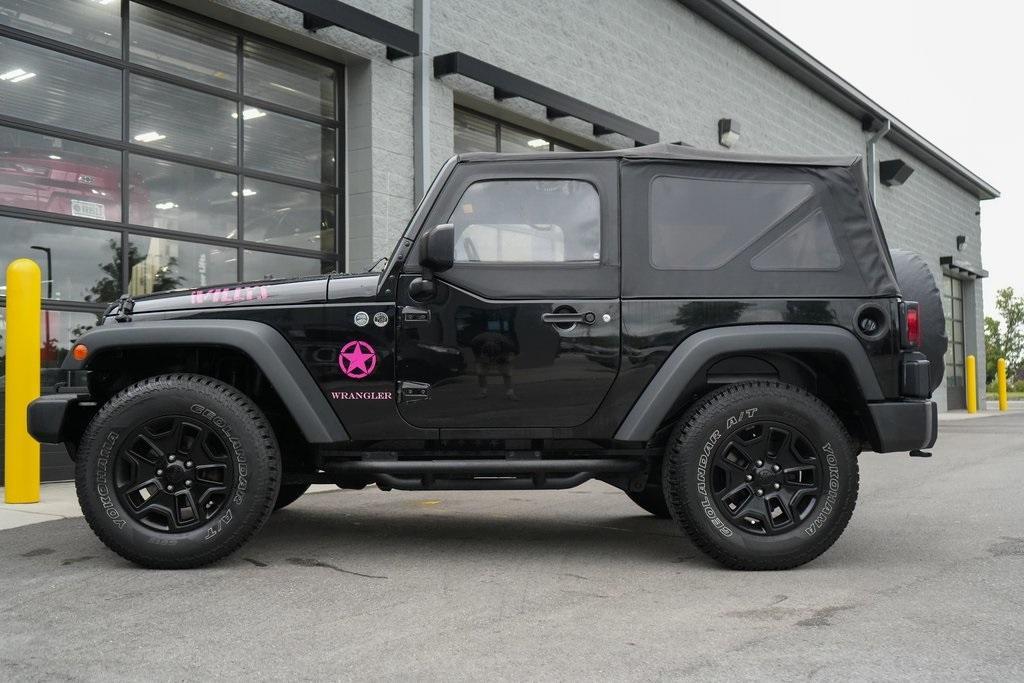 used 2015 Jeep Wrangler car, priced at $18,995