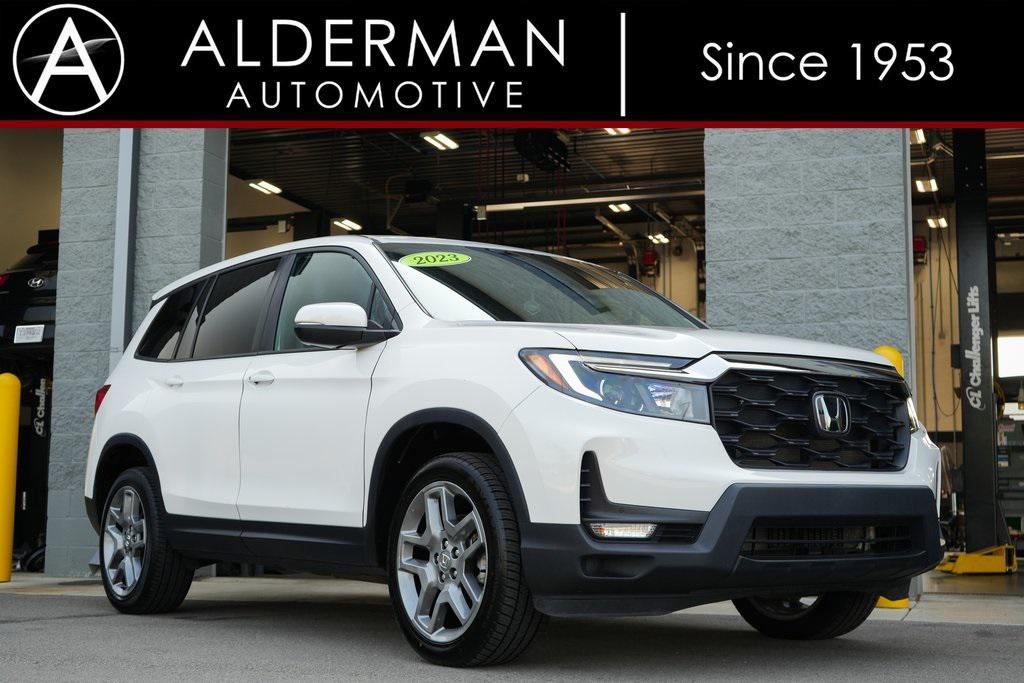 used 2023 Honda Passport car, priced at $32,000