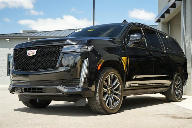 used 2021 Cadillac Escalade ESV car, priced at $65,995