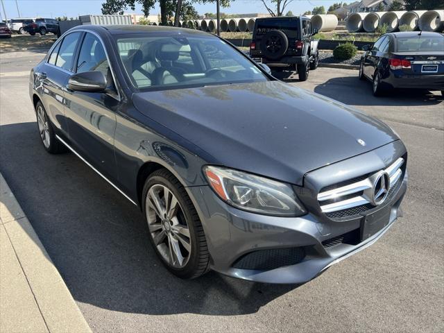 used 2015 Mercedes-Benz C-Class car, priced at $15,700