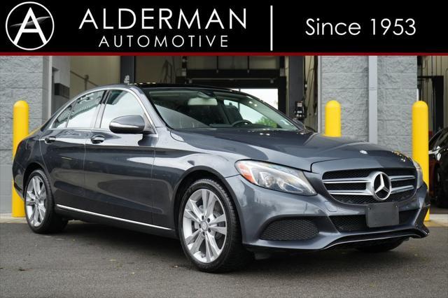 used 2015 Mercedes-Benz C-Class car, priced at $13,995