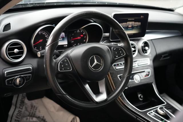 used 2015 Mercedes-Benz C-Class car, priced at $13,995