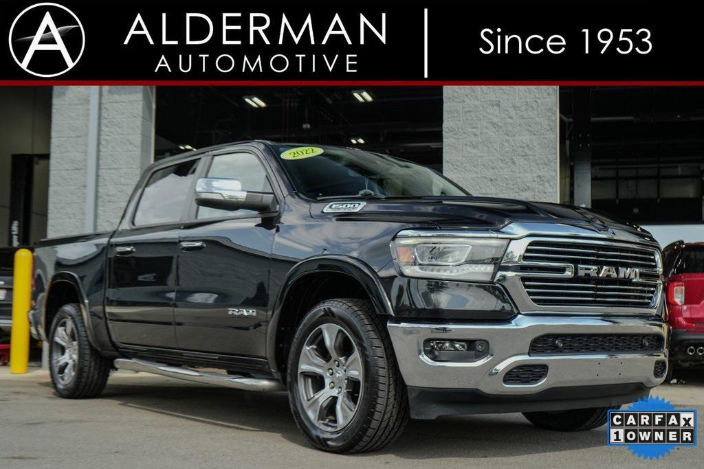 used 2022 Ram 1500 car, priced at $44,000