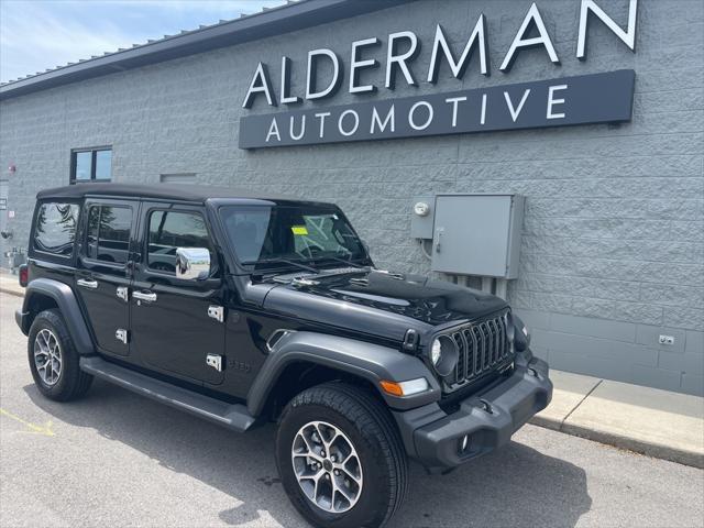 used 2024 Jeep Wrangler car, priced at $40,995