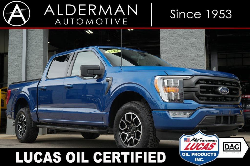 used 2022 Ford F-150 car, priced at $39,500
