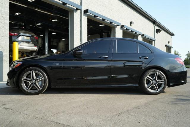 used 2019 Mercedes-Benz AMG C 43 car, priced at $34,500