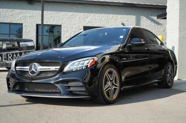 used 2019 Mercedes-Benz AMG C 43 car, priced at $34,500