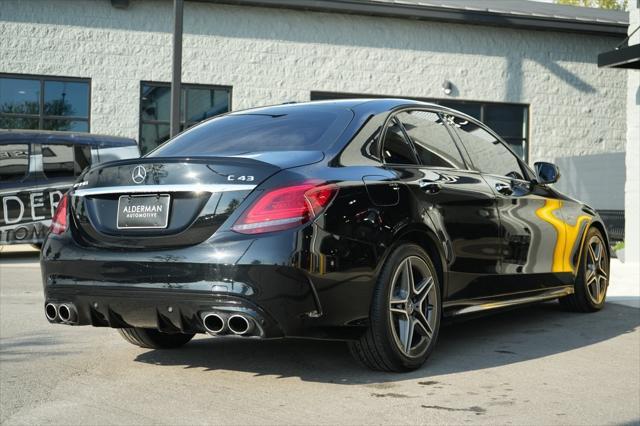 used 2019 Mercedes-Benz AMG C 43 car, priced at $34,500