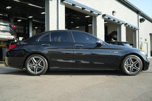 used 2019 Mercedes-Benz AMG C 43 car, priced at $34,500