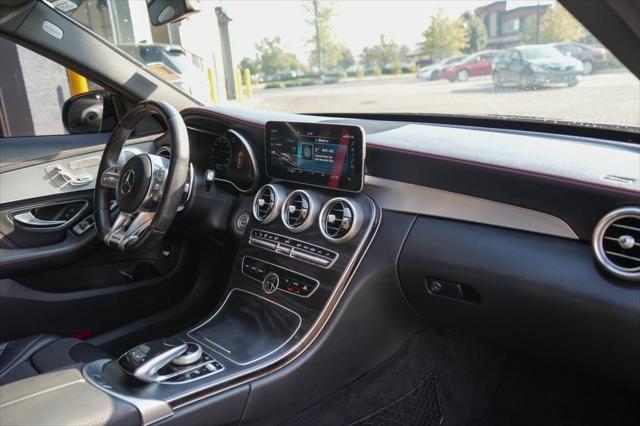 used 2019 Mercedes-Benz AMG C 43 car, priced at $34,500