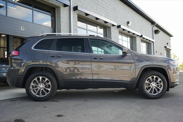 used 2021 Jeep Cherokee car, priced at $21,995